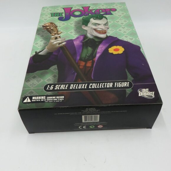 JOKER Deluxe Collector Action Figure 1:6 by DC Direct NIB 13" - Picture 11 of 14